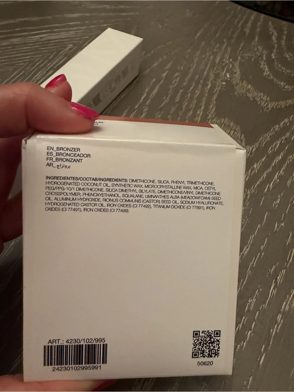 Zara Bronzing Balm BB995 Medium - White & Tan Packaging